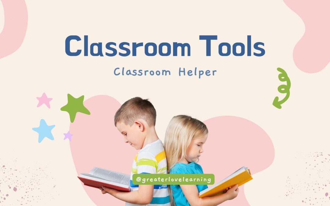 classroom tools, classroom helper chart